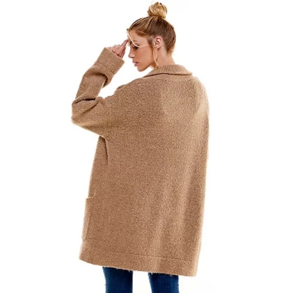 NWOT Thread and Supply Cardi Coat in Camel - Picture 5 of 10